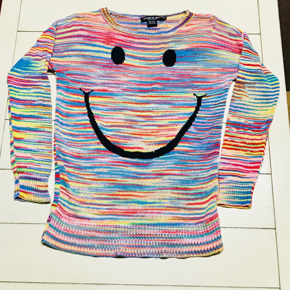 FLOWERS BY ZOE Smile Sweater